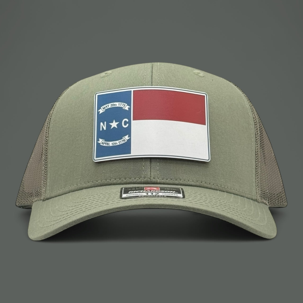 Olive North Carolina Flag Hat
