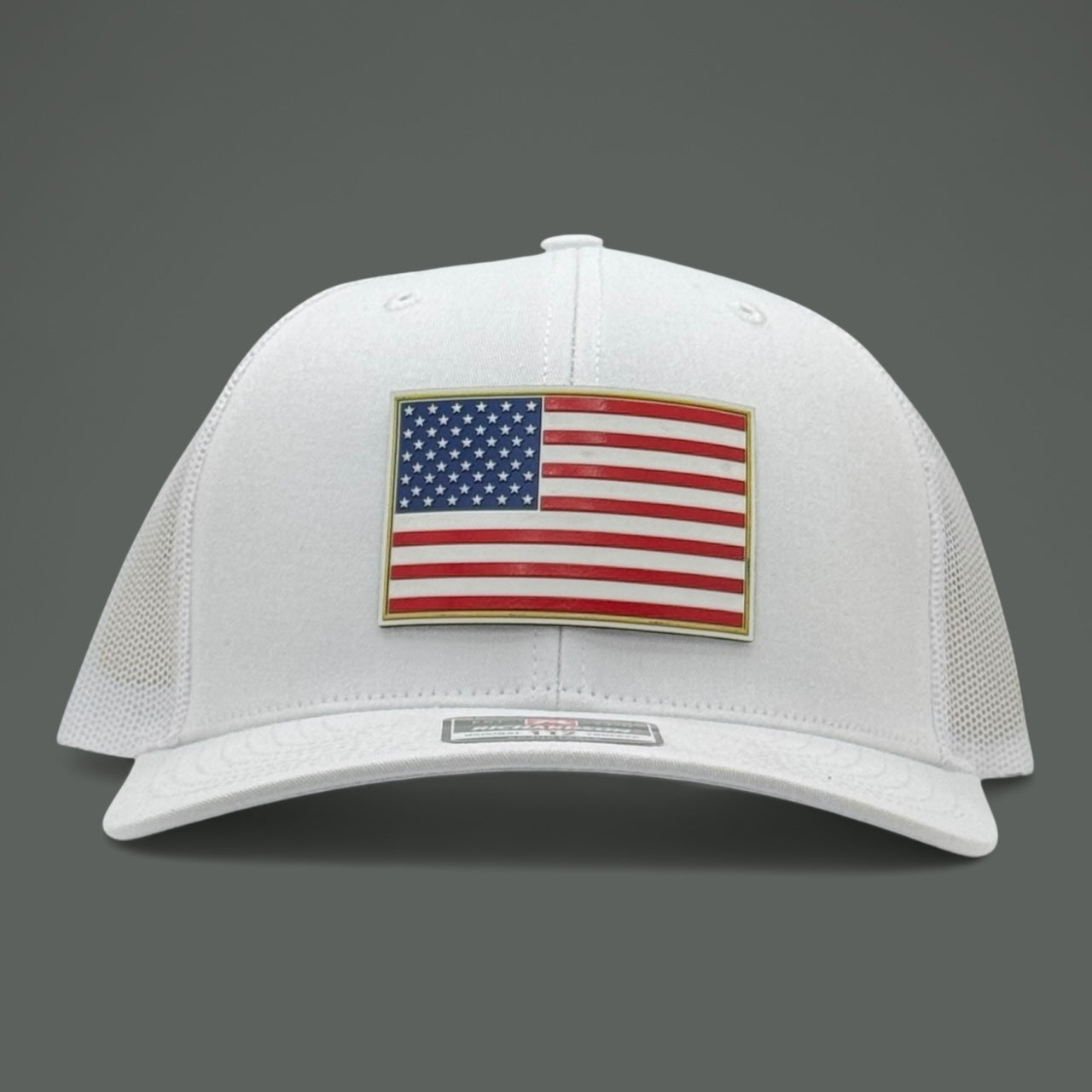 White American Flag Hat