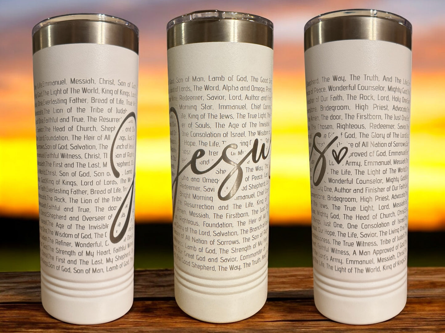 “JESUS” Tumbler