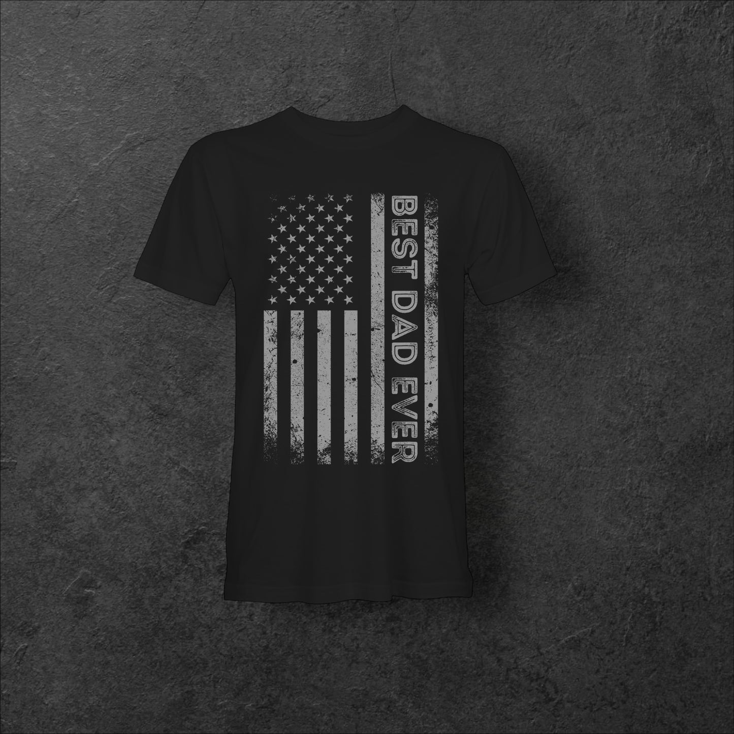 Best Dad Ever — Black Flag Edition Tee