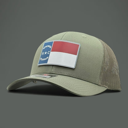 Olive North Carolina Flag Hat
