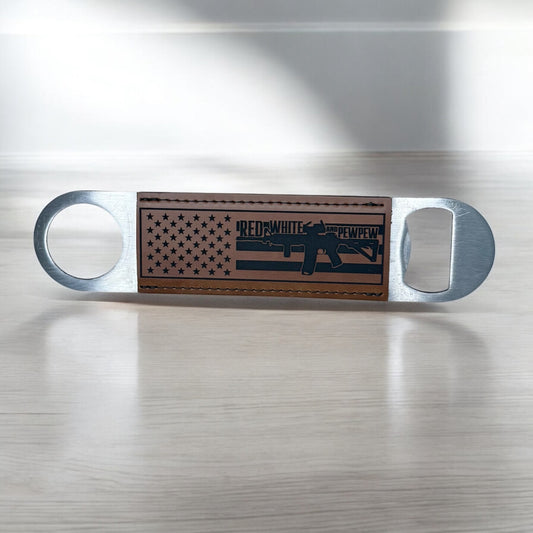 Bottle Opener (Red White & Pew)