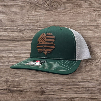 Clover Flag Hat (Kelly Green