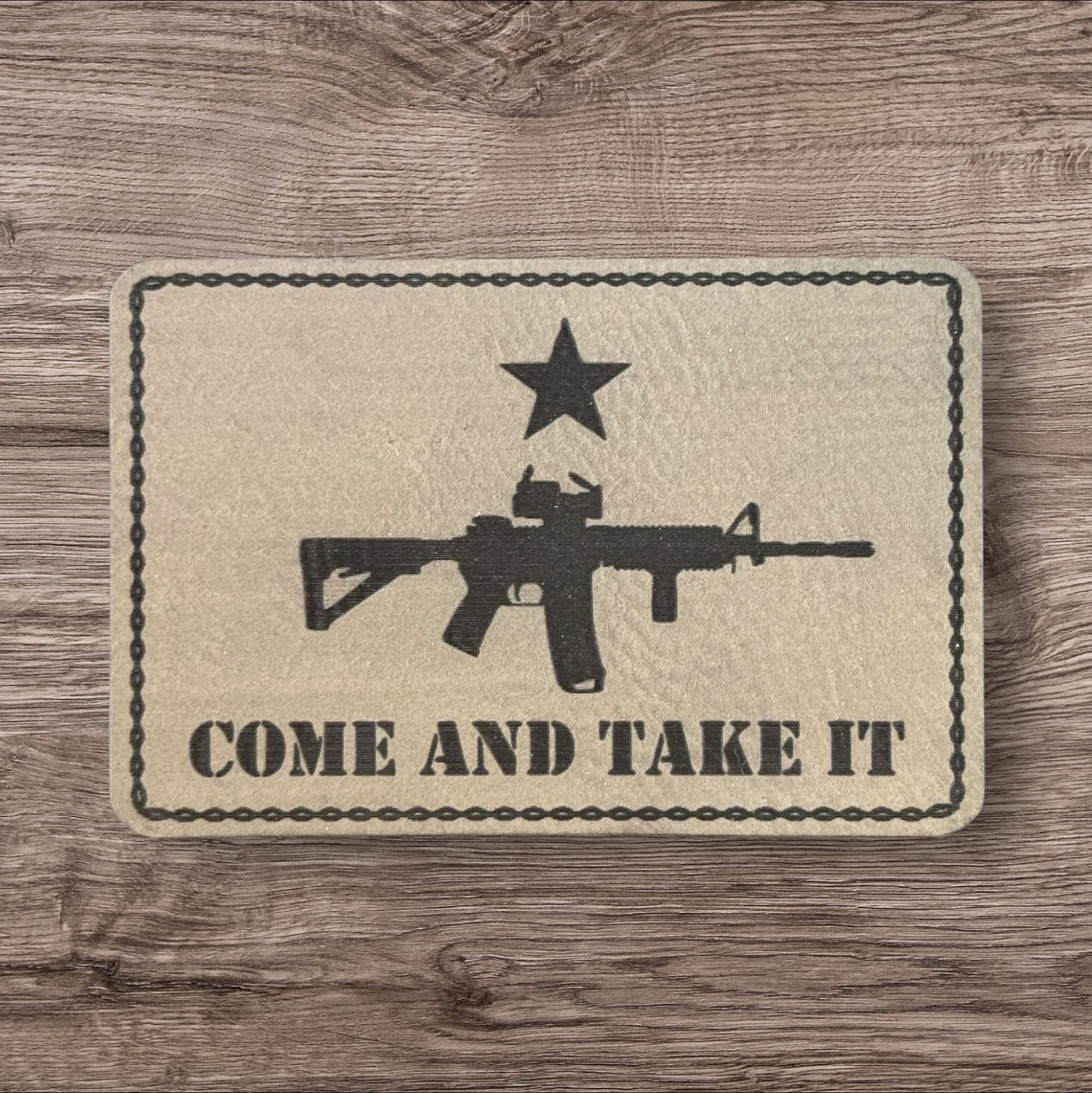 "Come and take it"  hat